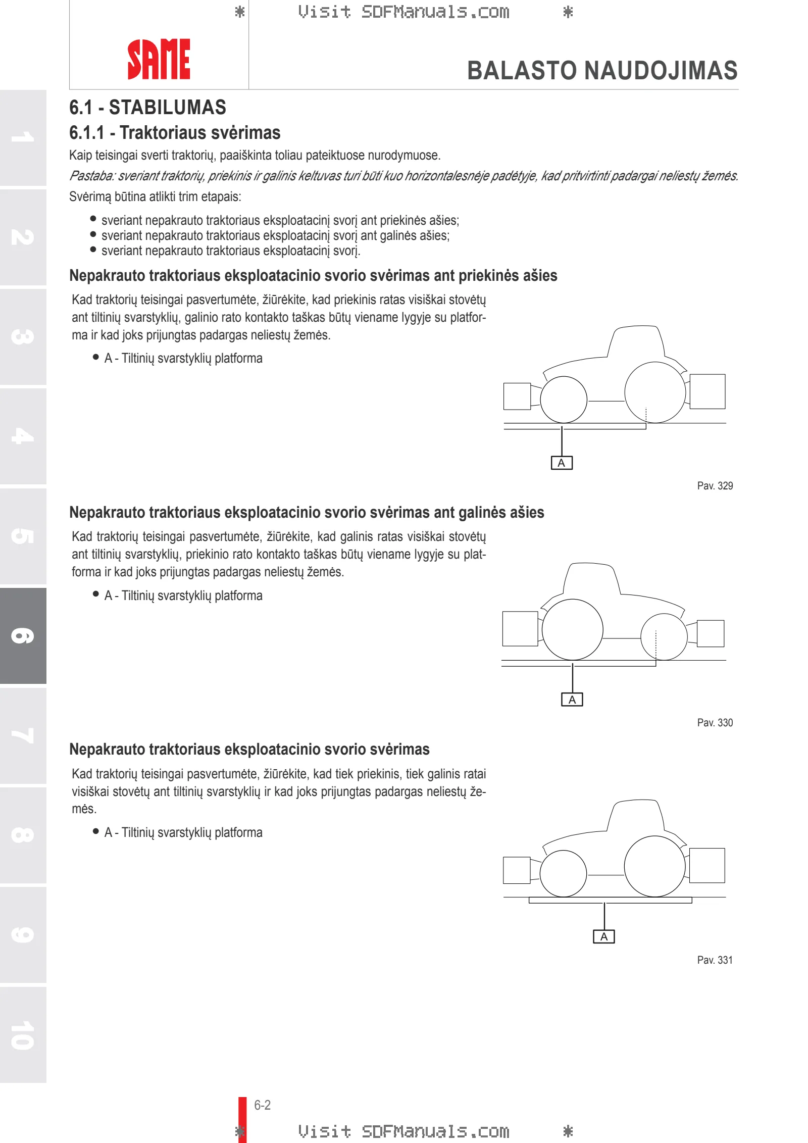 Operatoriaus vadovas: EXPLORER 80 → ZKDBE70200TS20001 – sample manual page 3