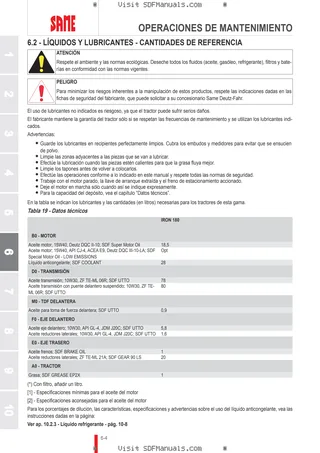 Manual del conductor: IRON 180 – sample manual page 3