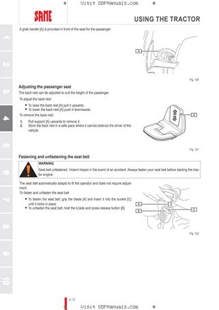Operator's manual: EXPLORER 90 → ZKDCX80200TS10001 – sample manual page 1