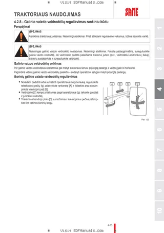 Operatoriaus vadovas: EXPLORER 90 → ZKDCX80200TS10001 – sample manual page 1