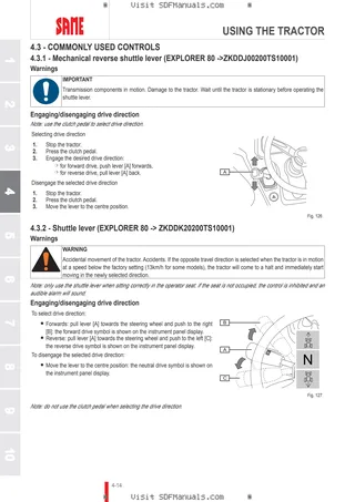 Operator's manual: EXPLORER 80 → ZKDDJ00200TS10001 – sample manual page 1