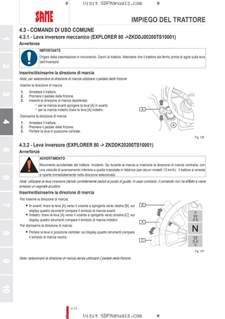 Manuale operatore: EXPLORER 80 → ZKDDJ00200TS10001 – sample manual page 1