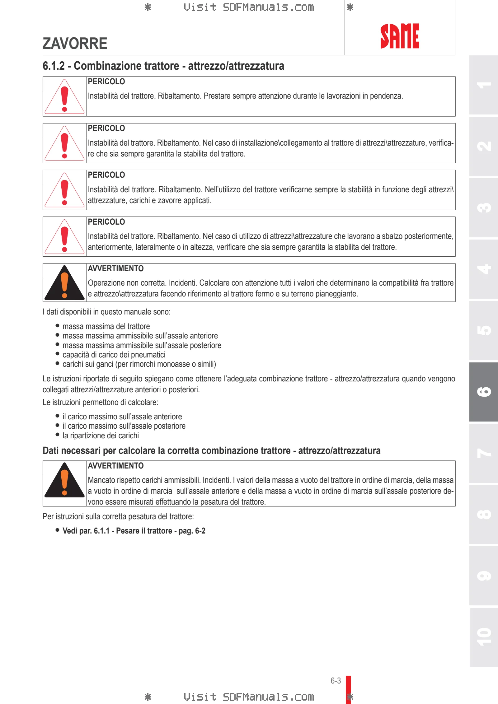 Manuale operatore: EXPLORER 80 → ZKDDJ00200TS10001 – sample manual page 3