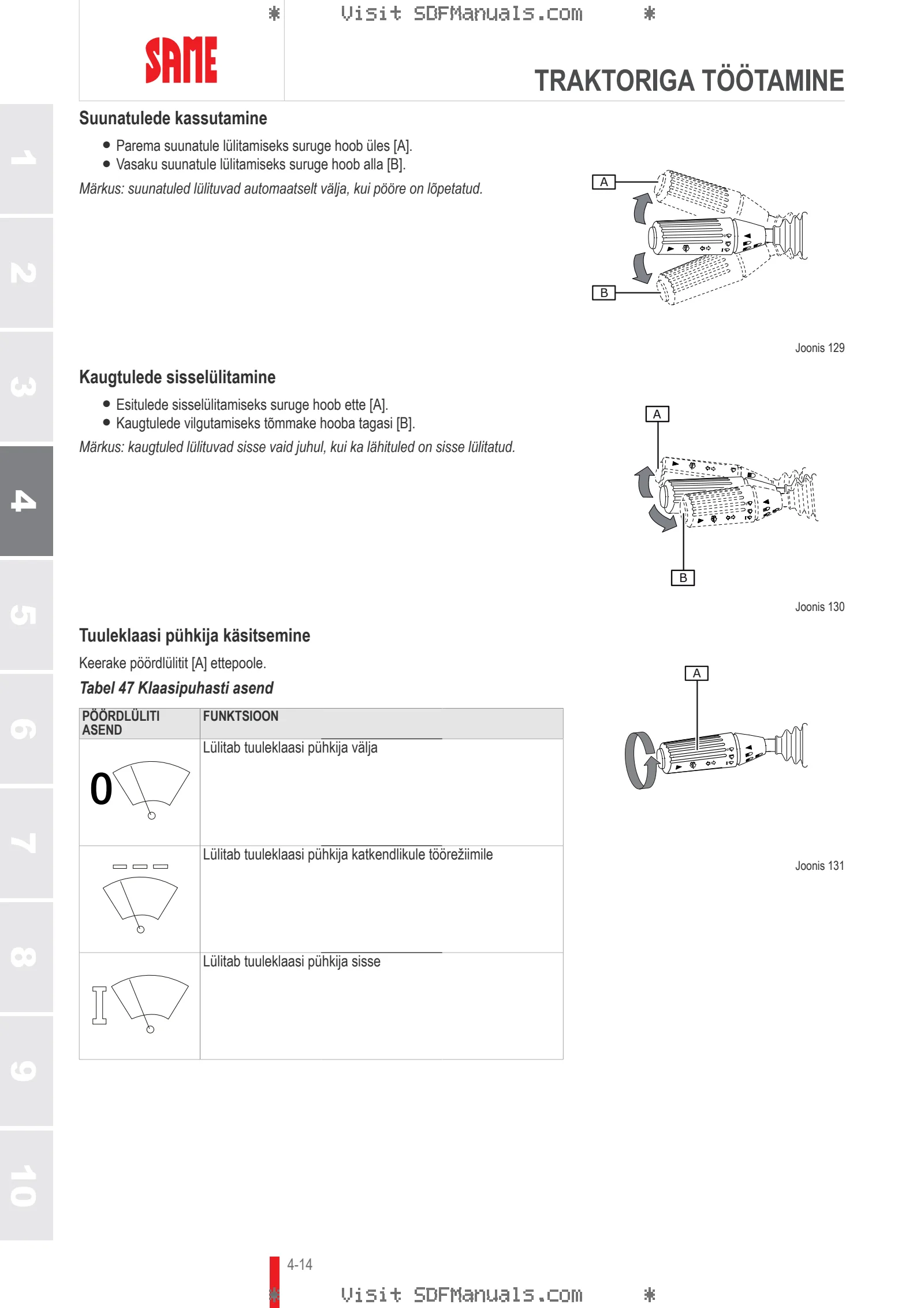 Kasutusjuhend: EXPLORER 110 → ZKDDF50200TS10001 – sample manual page 1