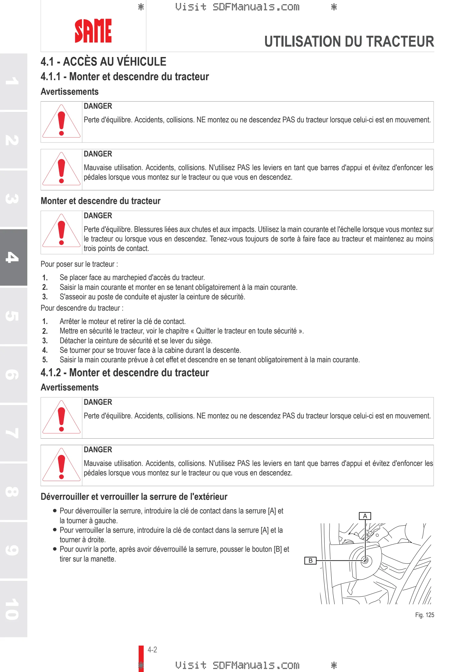 Manuel d'utilisation: FRUTTETO 80 → ZKDBK90200TS10001 – sample manual page 1