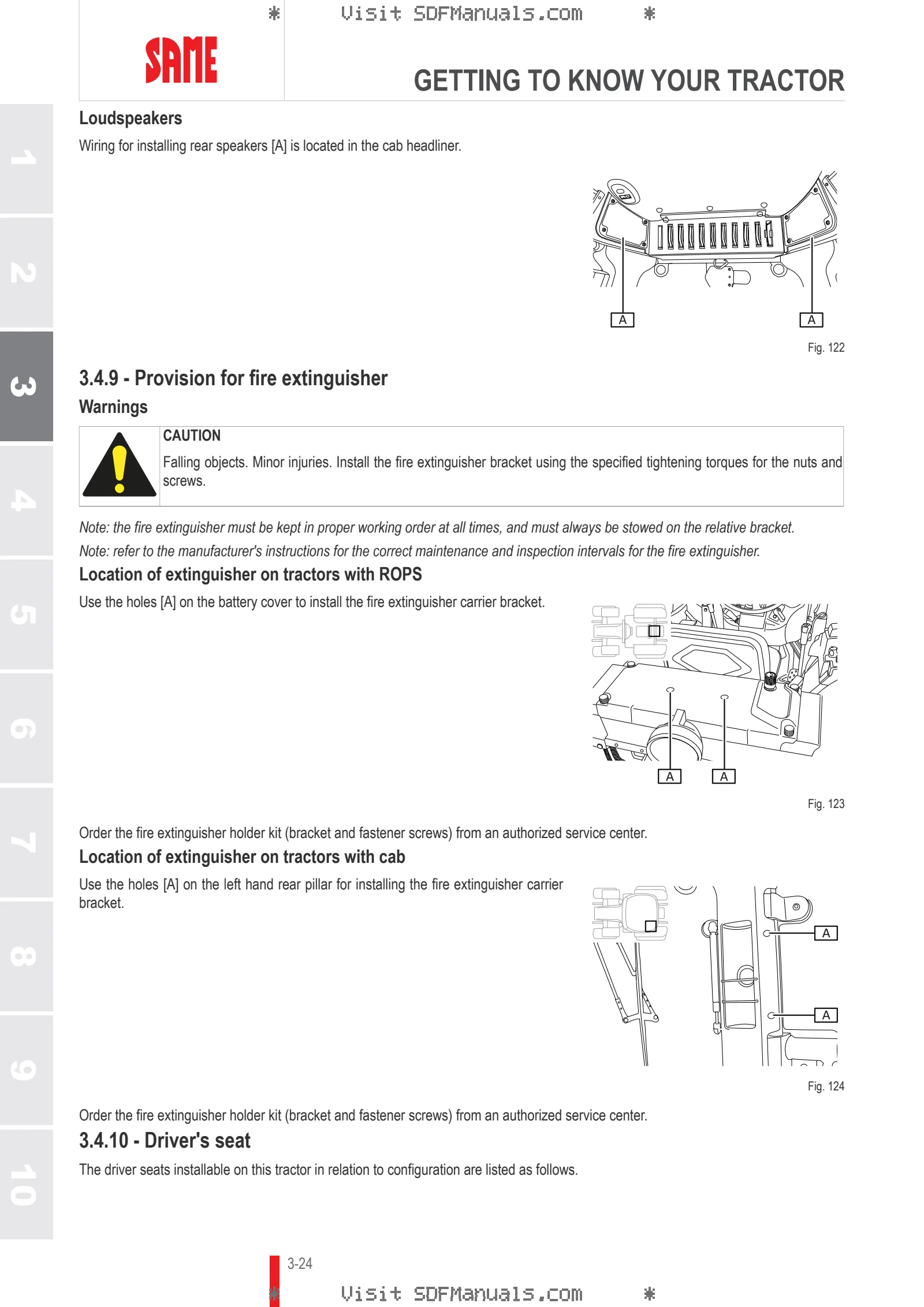 Operator's manual: FRUTTETO 80 → ZKDBK90200TS10001 – sample manual page 1