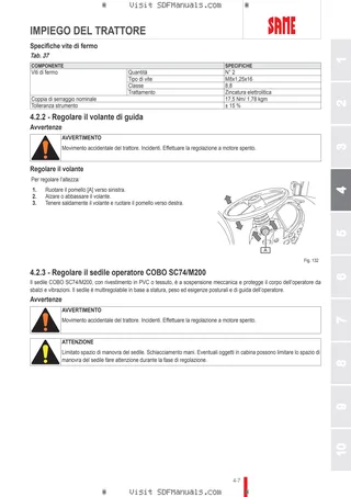 Manuale operatore: FRUTTETO S 80 → ZKDBM50200TS10001 – sample manual page 1