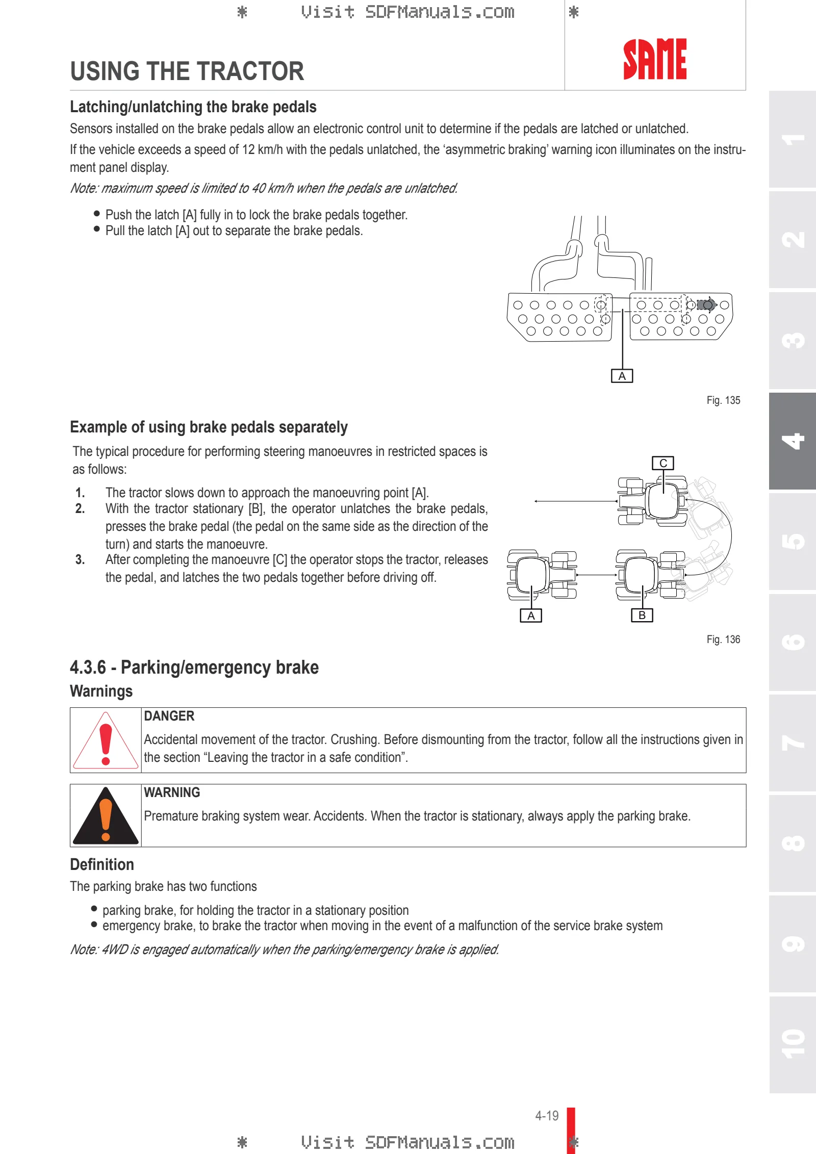 Operator's manual: EXPLORER 110 → ZKDDE30200TS10001 – sample manual page 1