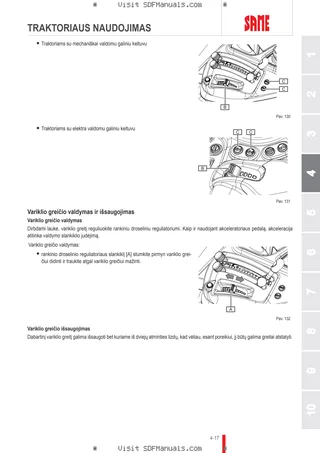 Operatoriaus vadovas: EXPLORER 110 → ZKDDE30200TS10001 – sample manual page 1