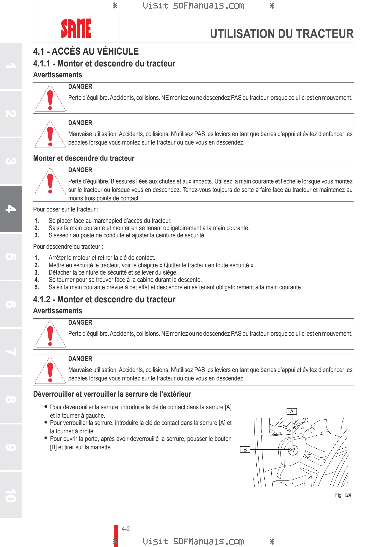 Manuel d'utilisation: FRUTTETO V 80 → ZKDBU80200TS10001 – sample manual page 1
