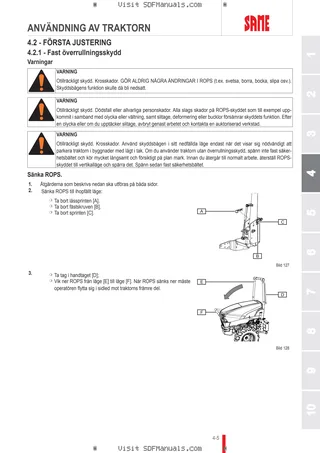 Förarhandbok: FRUTTETO V 80 → ZKDBU80200TS10001 – sample manual page 1