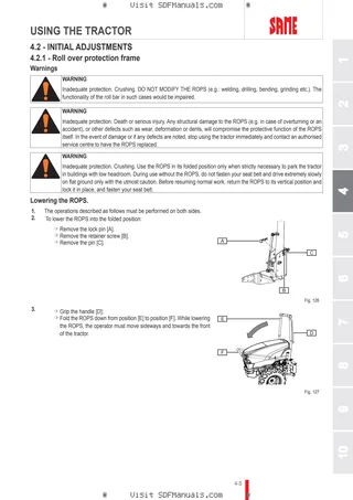Operator's manual: FRUTTETO V 80 → ZKDBS80200TS10001 – sample manual page 1