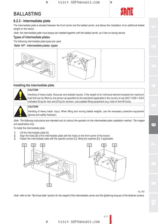 Operator's manual: FRUTTETO V 80 → ZKDBS80200TS10001 – sample manual page 3