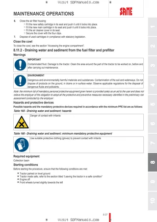 Operator's manual: FRUTTETO V 80 → ZKDBS80200TS10001 – sample manual page 4