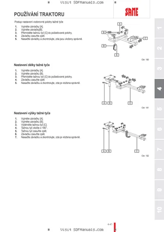 Návod k obsluze: DORADO 50 ( EXPORT MARKET ) – sample manual page 2