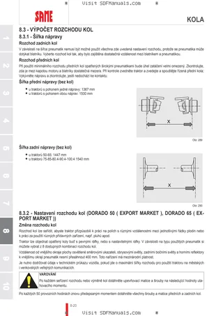 Návod k obsluze: DORADO 50 ( EXPORT MARKET ) – sample manual page 4