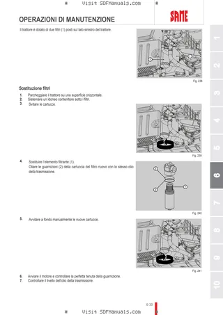 Manuale operatore: DORADO 50 ( EXPORT MARKET ) – sample manual page 3