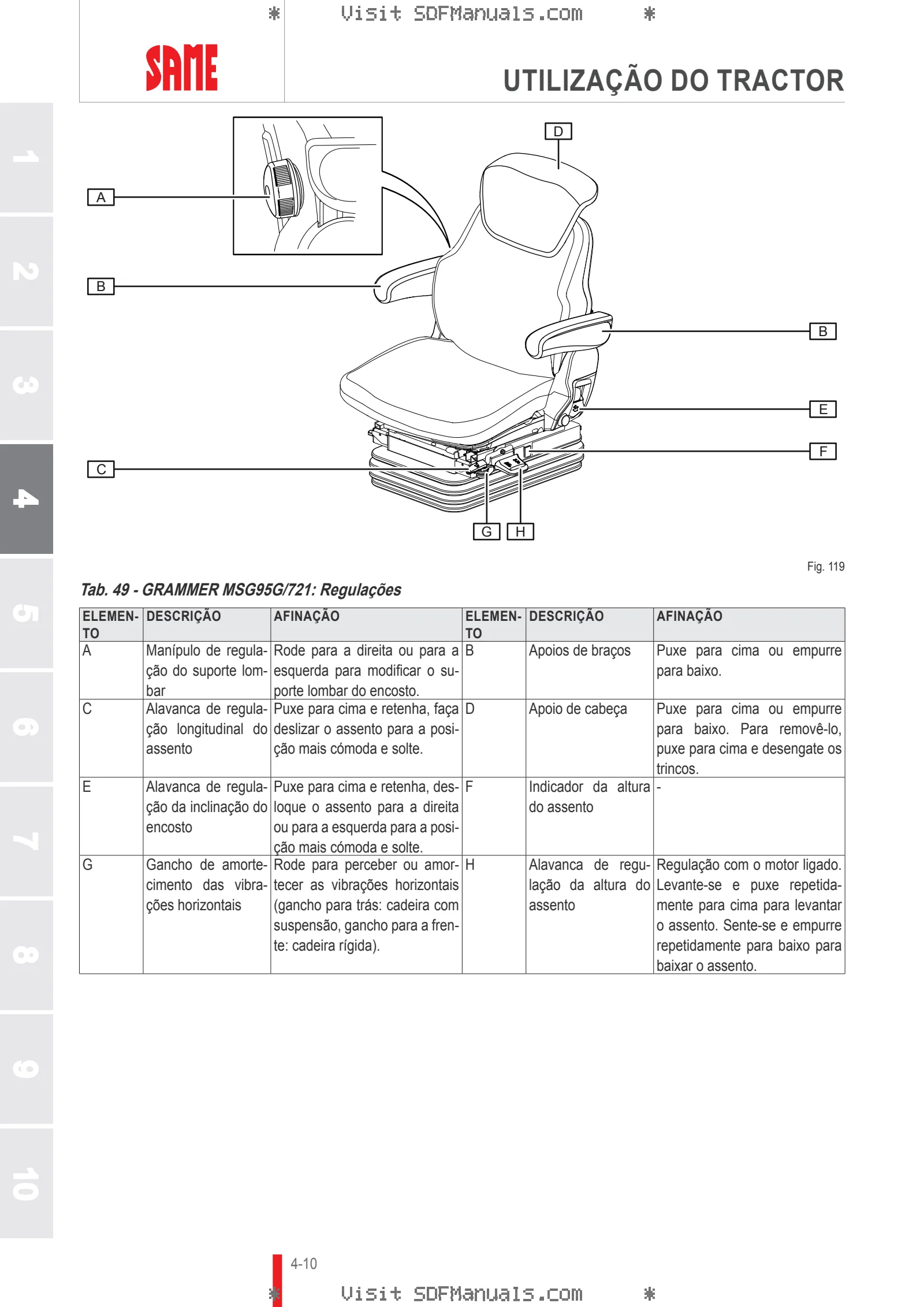 Manual do operador: EXPLORER 80 → ZKDFB50200TS50001 – sample manual page 1