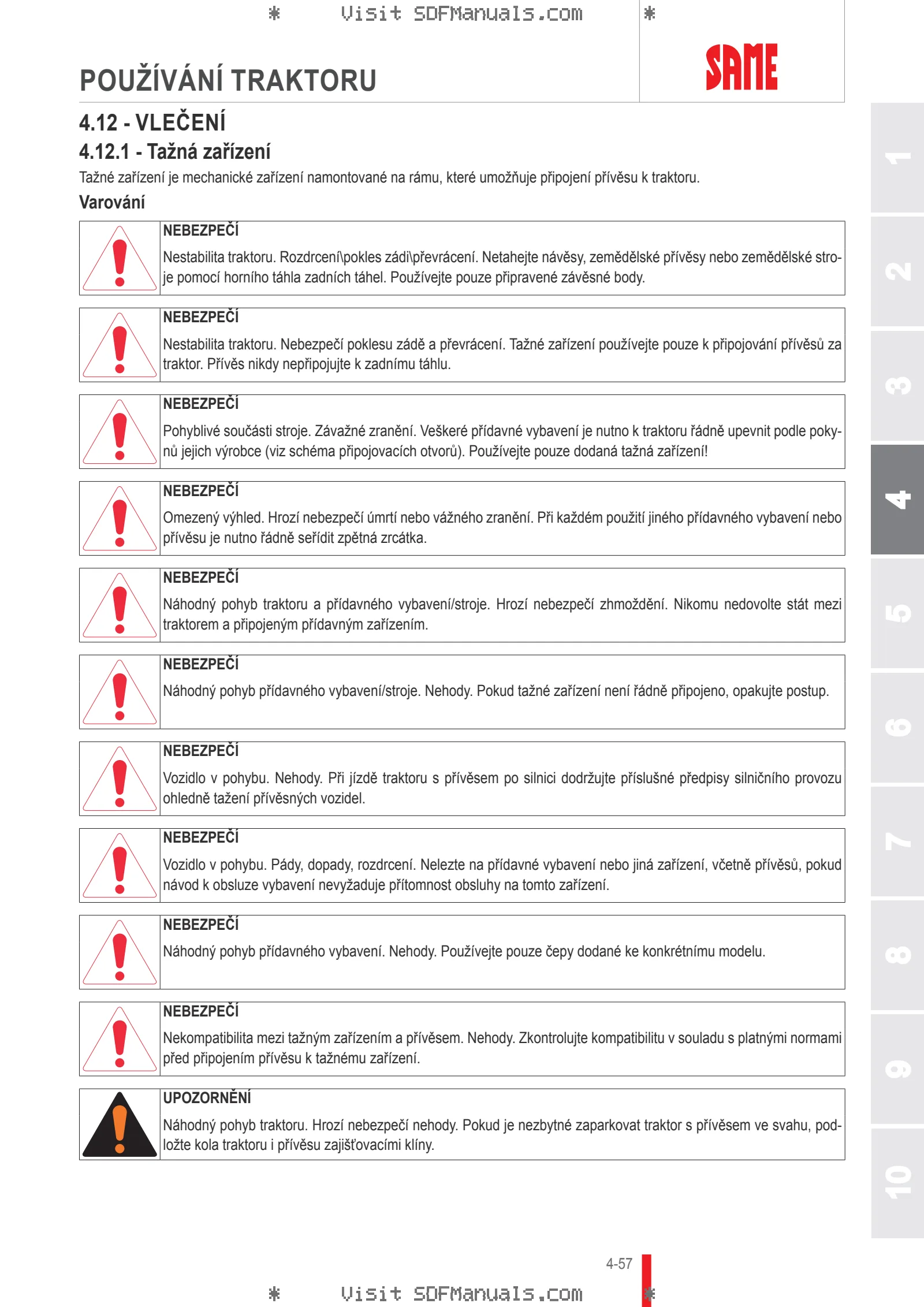 Návod k obsluze: LASER 130 → DF1DP602W0CS10001 – sample manual page 2