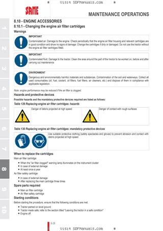 Operator's manual: LASER 130 → DF1DP602W0CS10001 – sample manual page 4