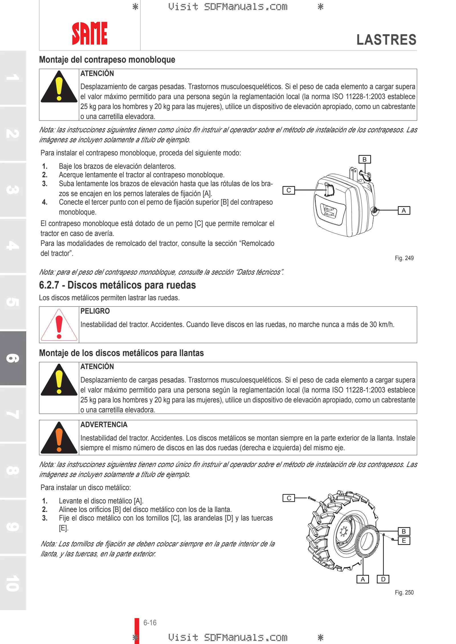 Manual del conductor: LASER 130 → DF1DP602W0CS10001 – sample manual page 3