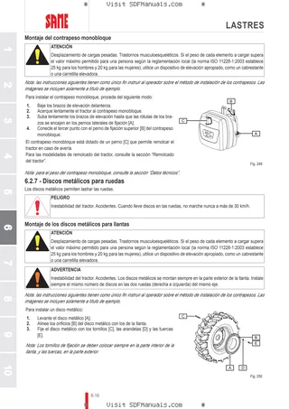 Manual del conductor: LASER 130 → DF1DP602W0CS10001 – sample manual page 3
