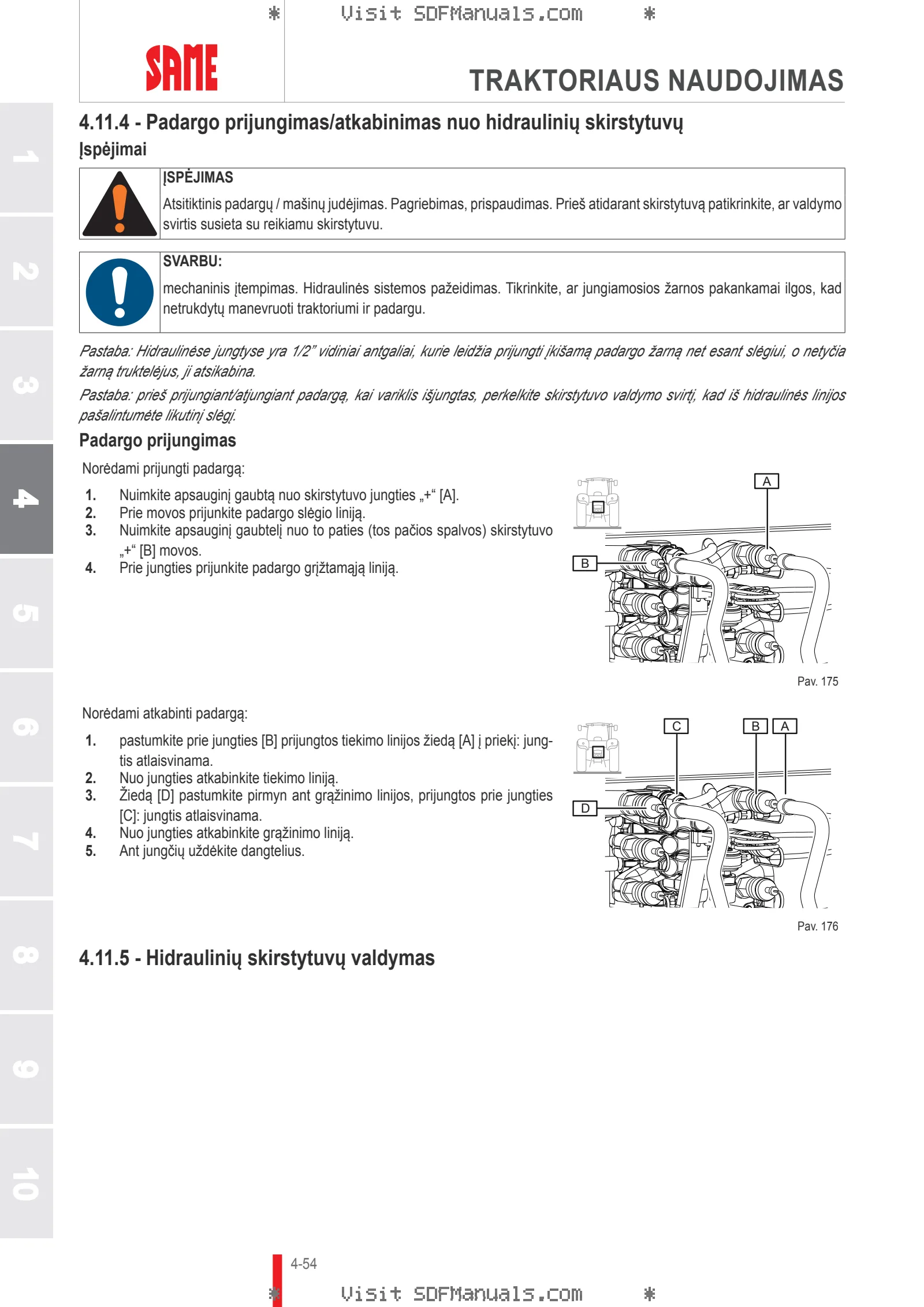 Operatoriaus vadovas: LASER 130 → DF1DP602W0CS10001 – sample manual page 2