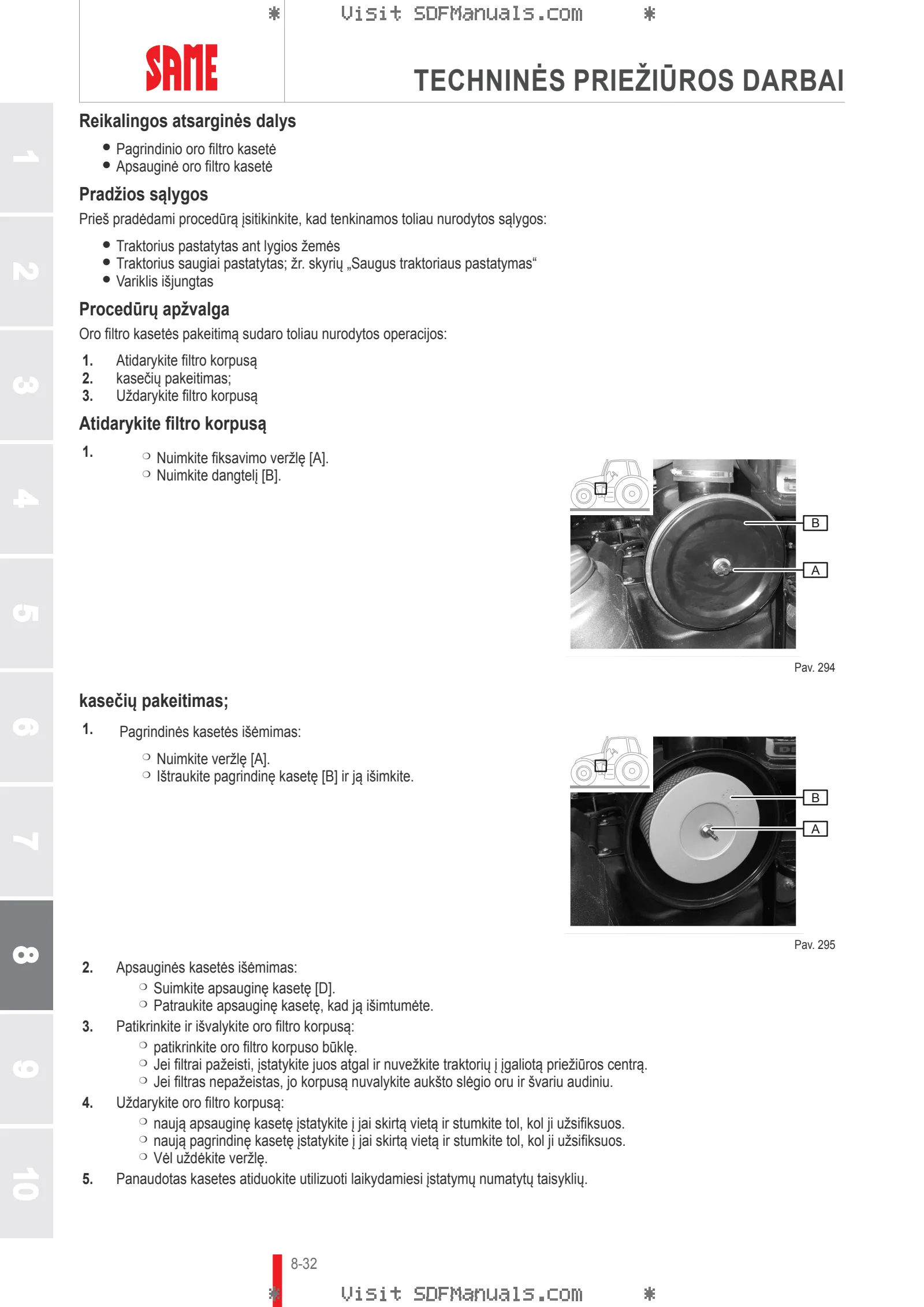 Operatoriaus vadovas: LASER 130 → DF1DP602W0CS10001 – sample manual page 4