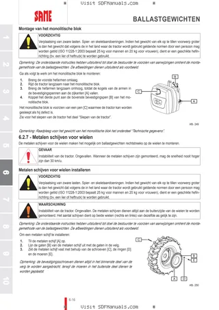 Bedieningshandleiding: LASER 130 → DF1DP602W0CS10001 – sample manual page 3