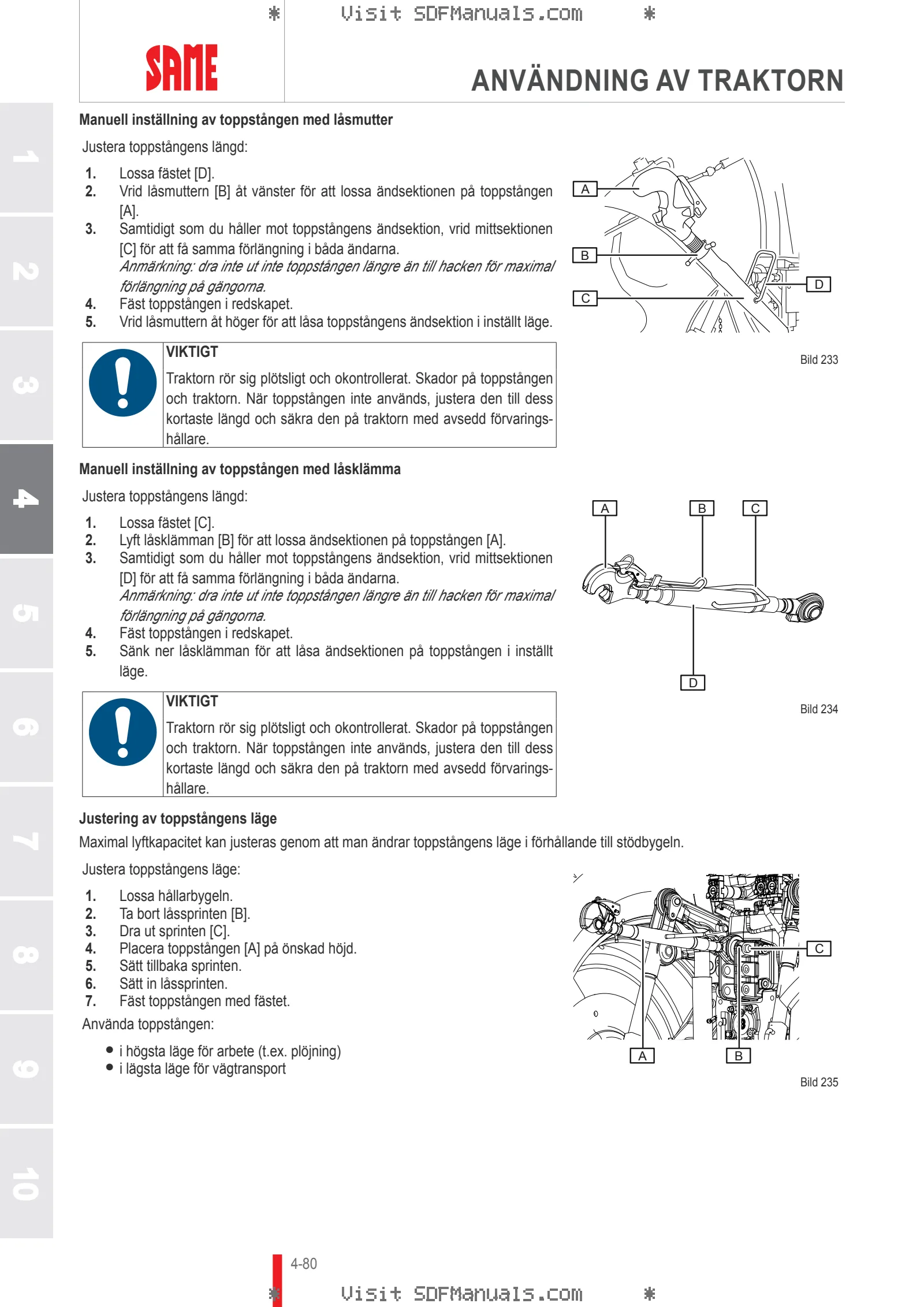 Förarhandbok: FRUTTETO CVT 90 V → ZKDEM50200TS50001 – sample manual page 2