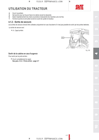Manuel d'utilisation: FRUTTETO CVT 90 → ZKDEP90200TS50001 – sample manual page 1