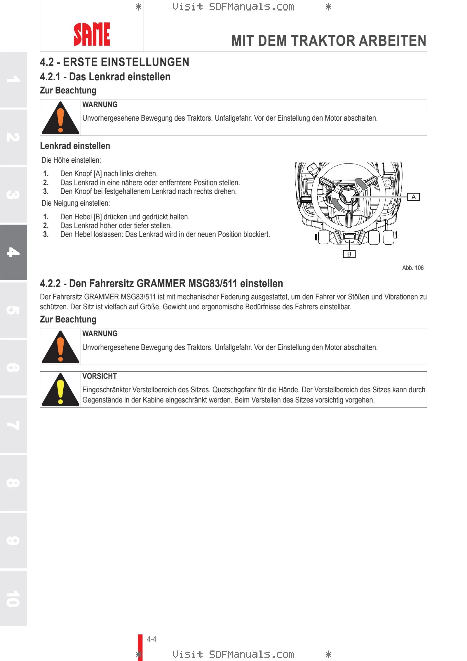 Betriebsanleitung: FRUTTETO CVT 90 → ZKDEP90200TS50001 – sample manual page 1
