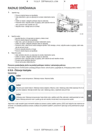 Priručnik za rukovatelja: FRUTTETO CVT 100 → ZKDGH30200TS50001 – sample manual page 4