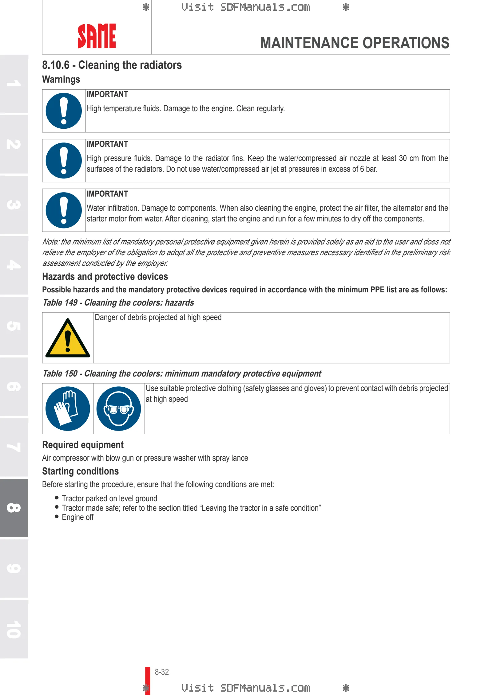 Operator's manual: DELFINO 50 → ZKDFU40200MS50001 – sample manual page 4