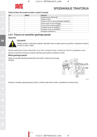 Uporabniški priročnik: FRUTTETO 70 NATURAL → ZKDHA20200RS50001 – sample manual page 1