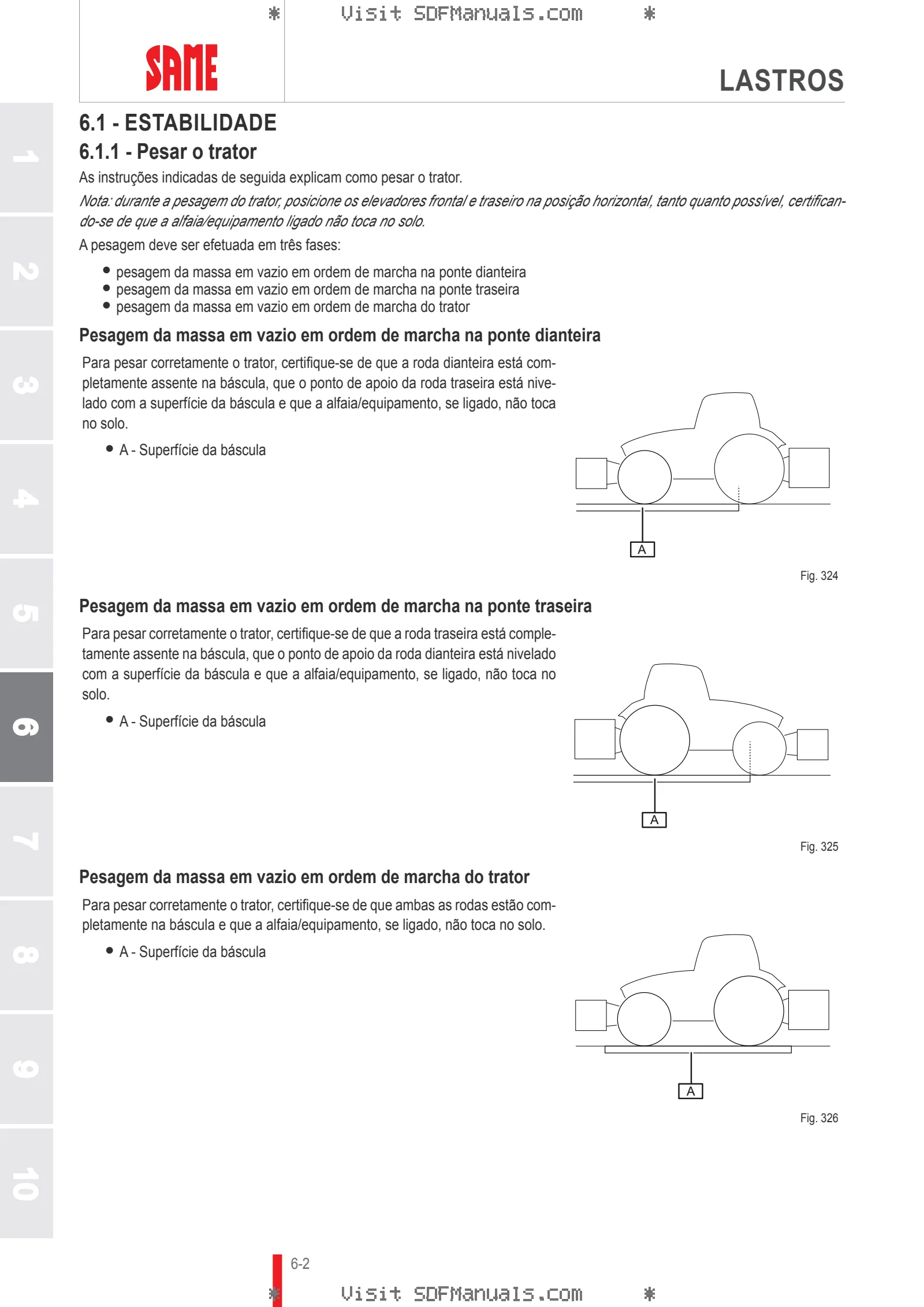 Manual do operador: DORADO CVT 90 → ZKDET30200TS50001 – sample manual page 3