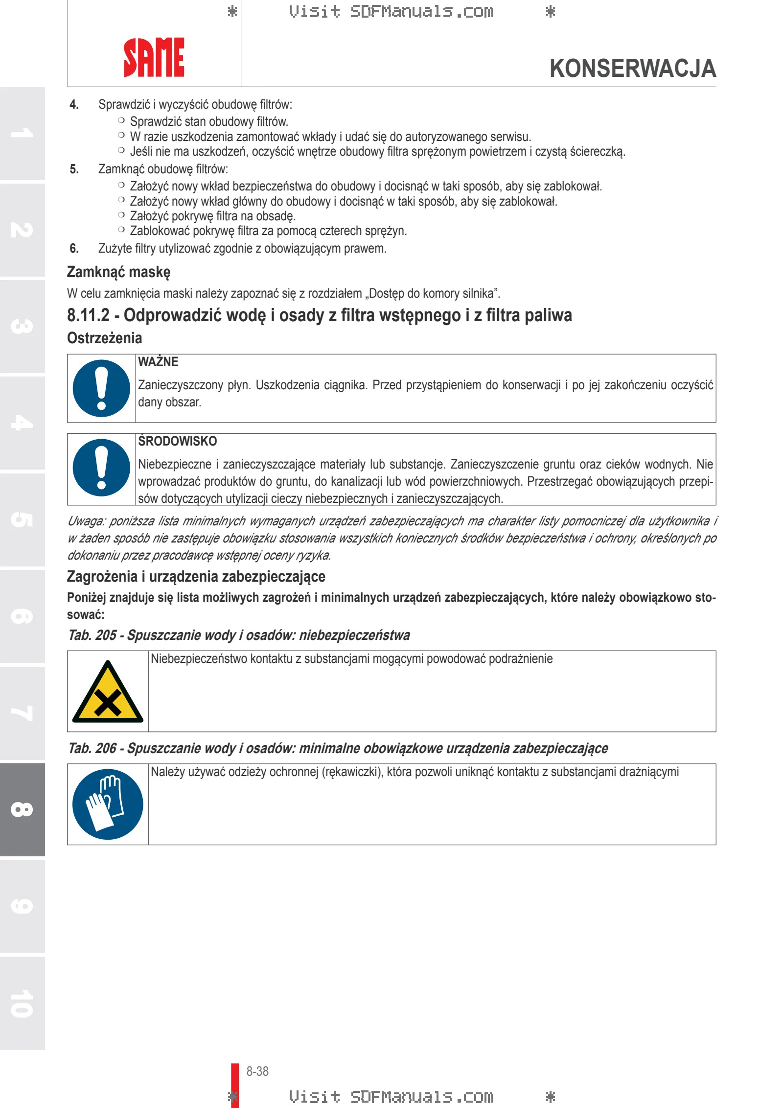 Instrukcja operatora: EXPLORER 95 → ZKDHX70200TS50001 – sample manual page 4