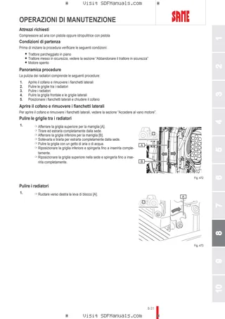 Manuale operatore: VIRTUS 120 → WSXKB60200LS10001 – sample manual page 4