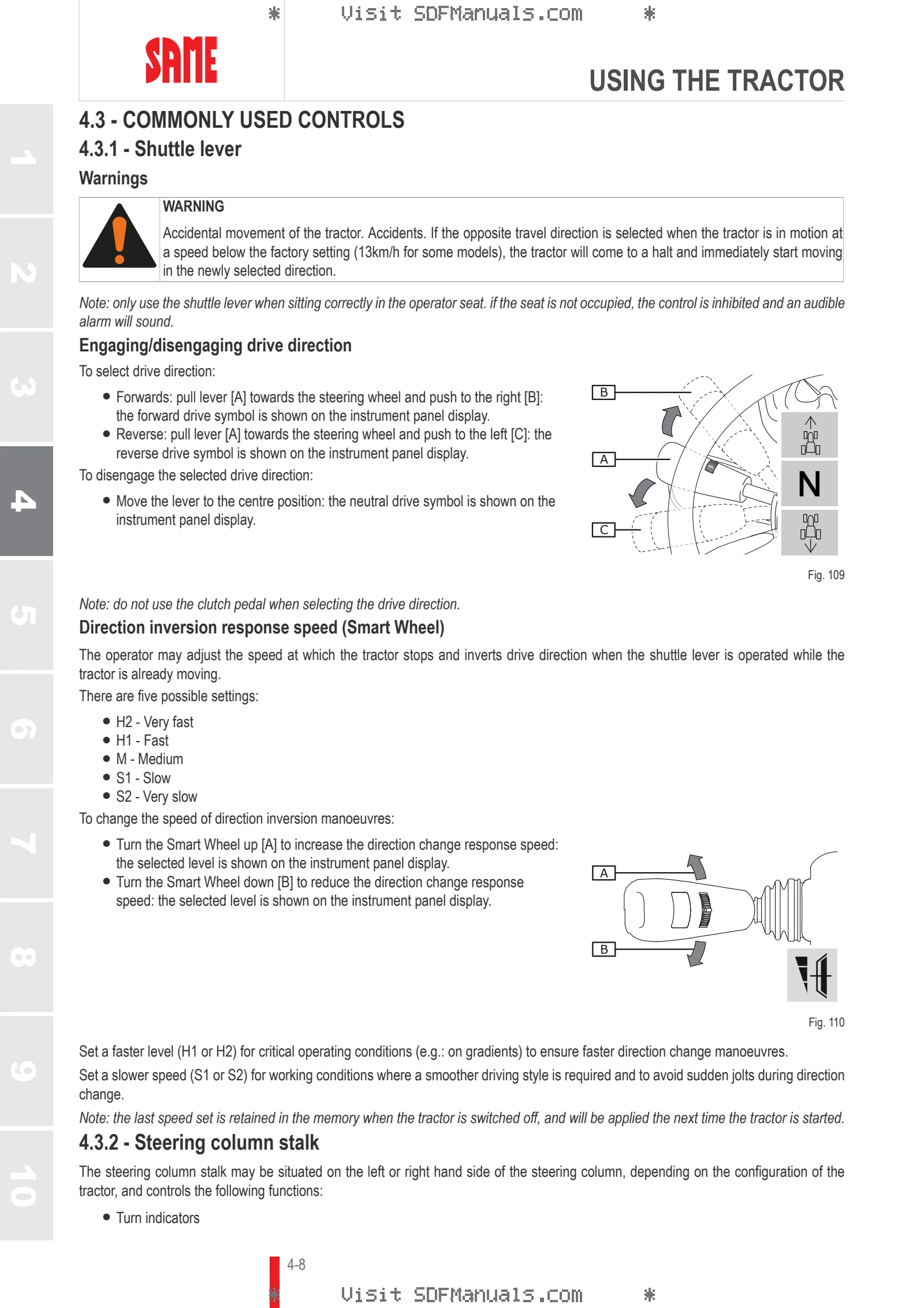 Operator's manual: FRUTTETO 90 → ZKDKV00200TS50001 – sample manual page 1