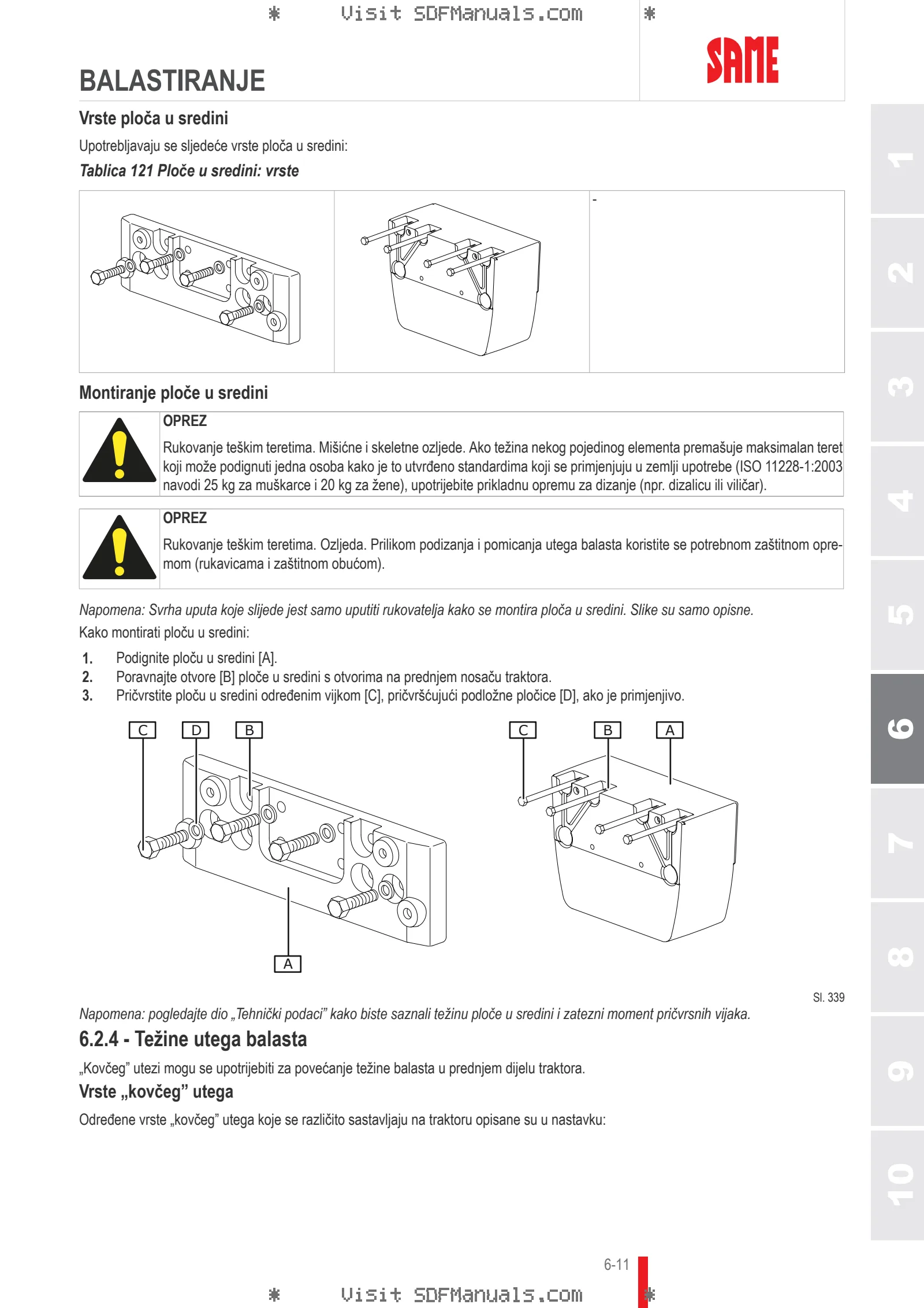 Priručnik za rukovatelja: FRUTTETO V 90 → ZKDKZ00200TS50001 – sample manual page 3