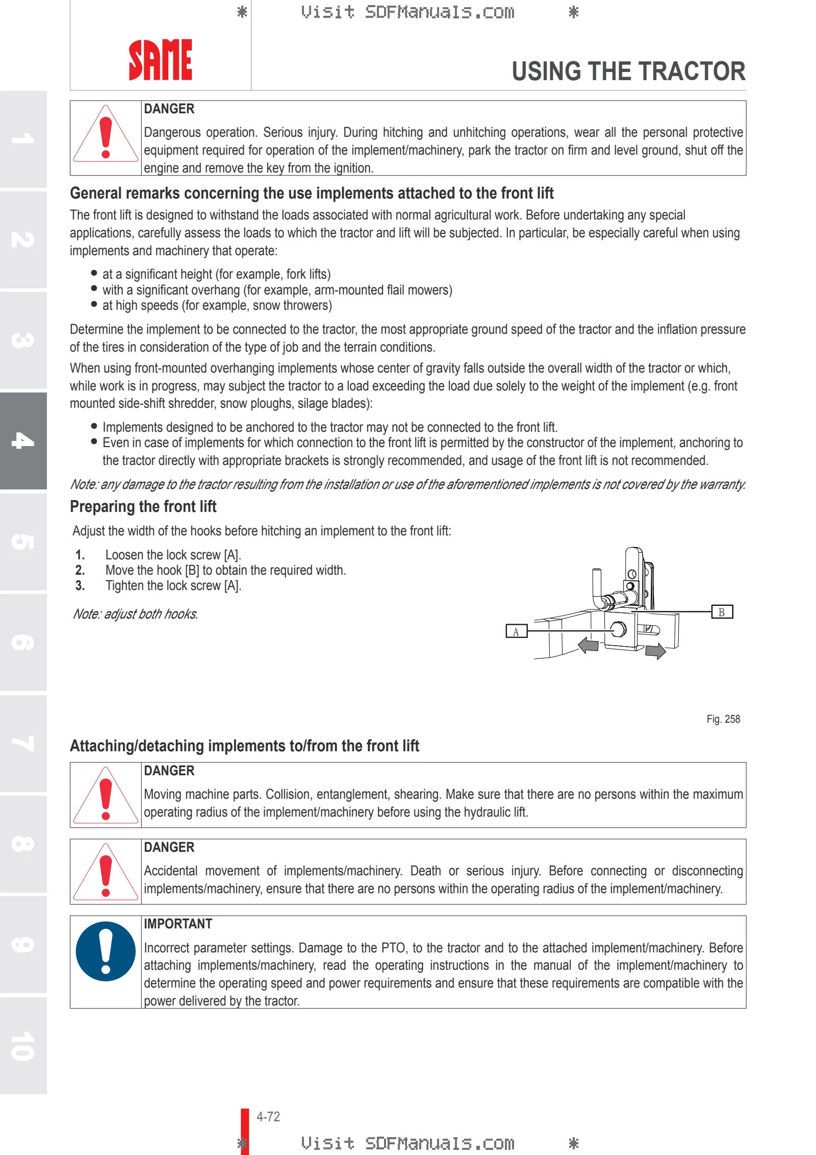 Operator's manual: FRUTTETO 80 → ZKDMC70200TS50001 – sample manual page 2