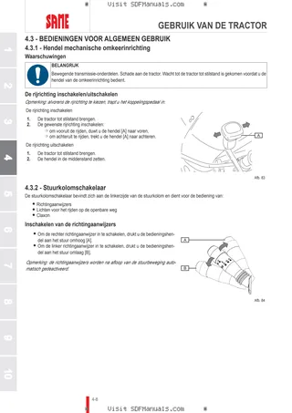 Bedieningshandleiding: ARGON 55 → NNZML50200BS00001 – sample manual page 1