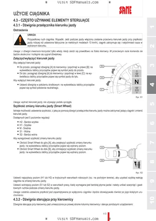 Instrukcja operatora: DORADO 70 NATURAL → ZKDKE40200BS50001 – sample manual page 1
