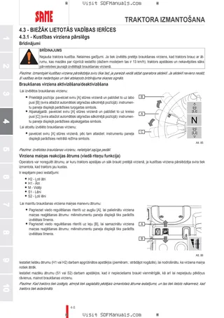 Lietošanas rokasgrāmata: ARGON 70 → ZKDMY20200RS50001 – sample manual page 1