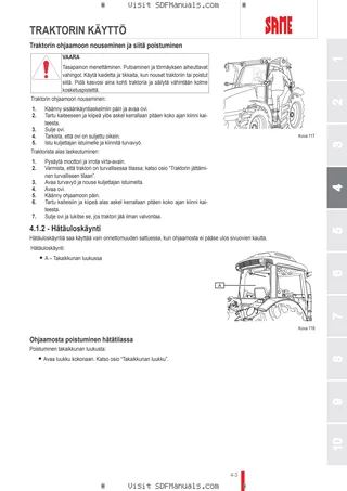 Käyttäjän opas: DORADO 75 → ZKDRE30200TS50001 – sample manual page 1