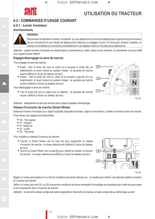 Manuel d'utilisation: ARGON 65 → NNZRJ00200BS00001 – sample manual page 1