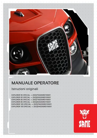 Manuale operatore: EXPLORER 105 → ZKDJR40200RD10001 – manual cover