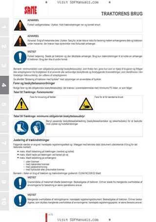 Betjeningshåndbog: DORADO 65 NATURAL → NNZMF40200BS00001 – sample manual page 2