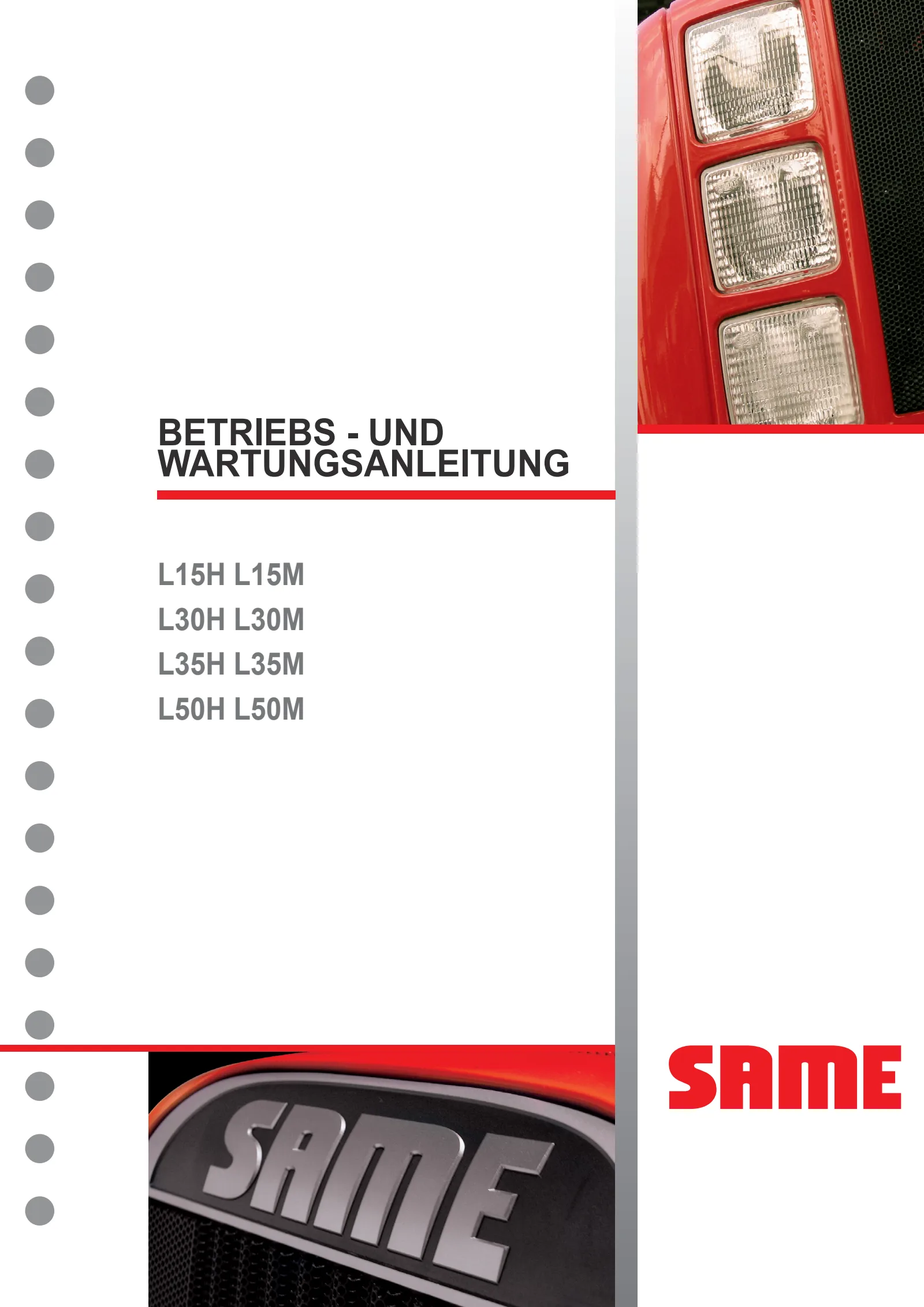 Betriebsanleitung: L15H L15M