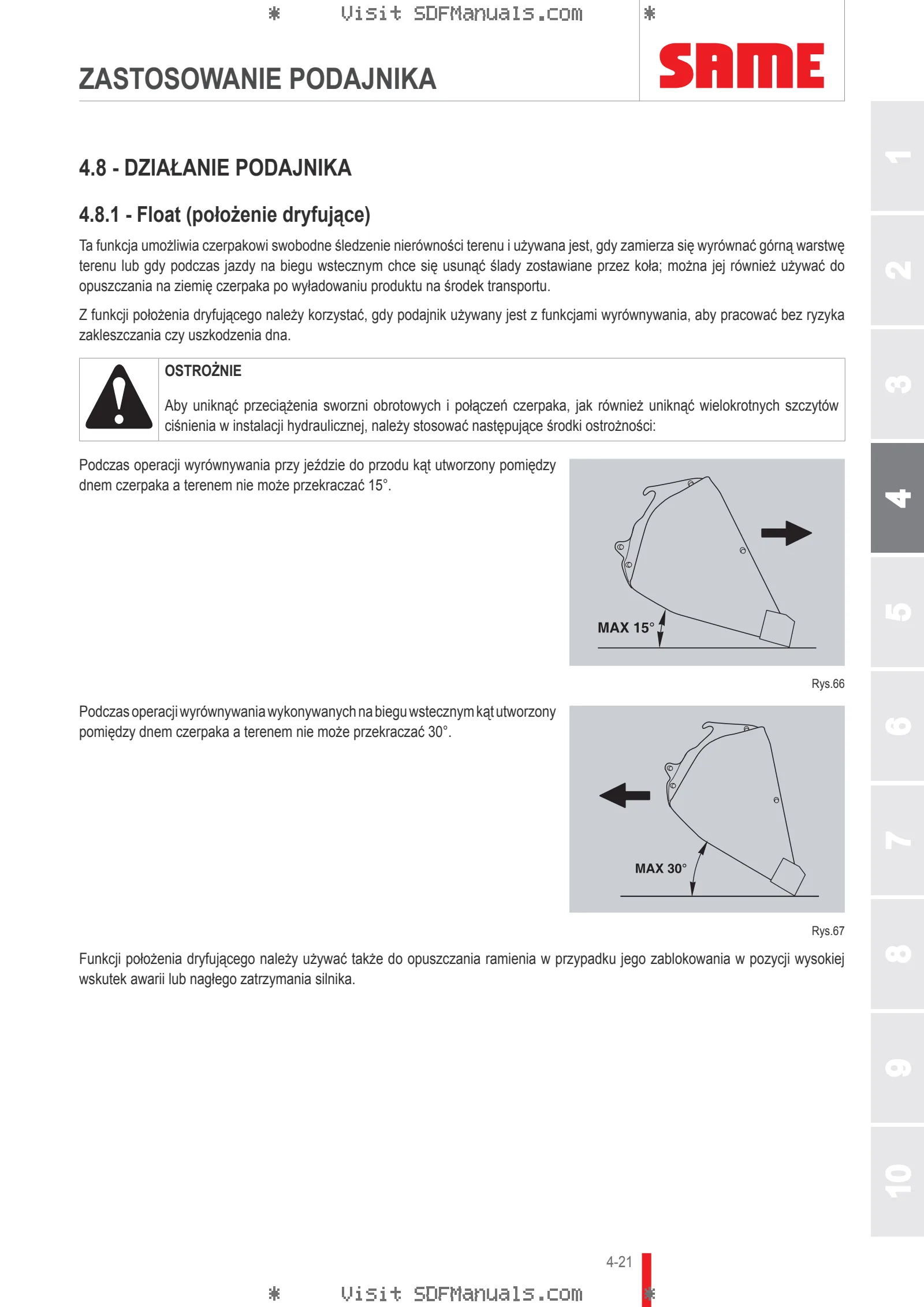Instrukcja operatora: L15H L15M – sample manual page 2